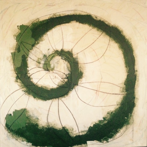 ESPIRAL mixed media on canvas. 120X120 cm. 2015    